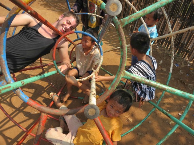Spark's mission is to bring joy and play to refugee children along the Thai Burmese border... We spend over six weeks and see over 5,000 children. How do we measure our success? Simply... are they smiling? Are they playing? Are the having more fun than the law allows? 